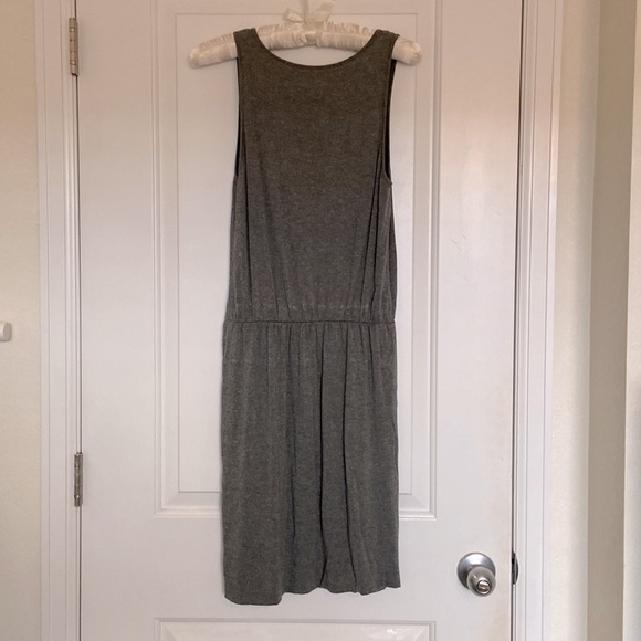 Banana Republic gray sleeveless jersey dress size XS - Picture 6 of 8